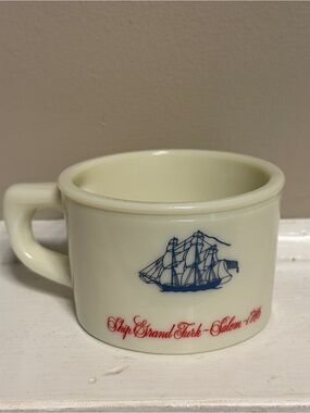 70s Old Spice Shaving Mug - Ship Recovery Salem - Vintage